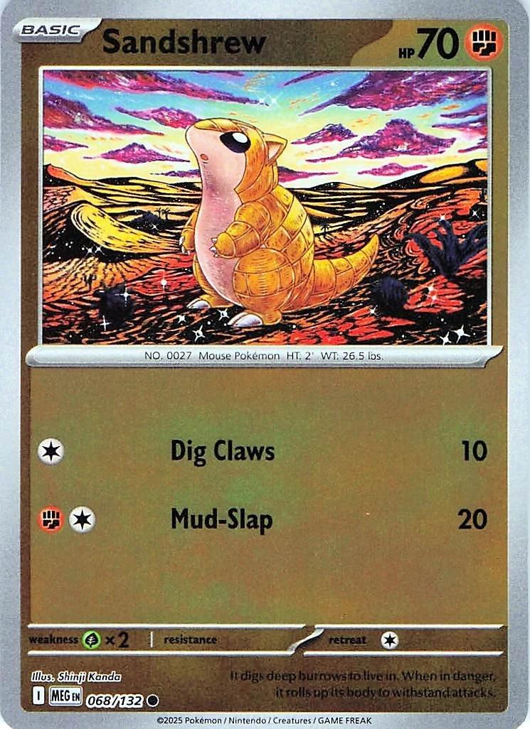 Sandshrew [Reverse Holo]